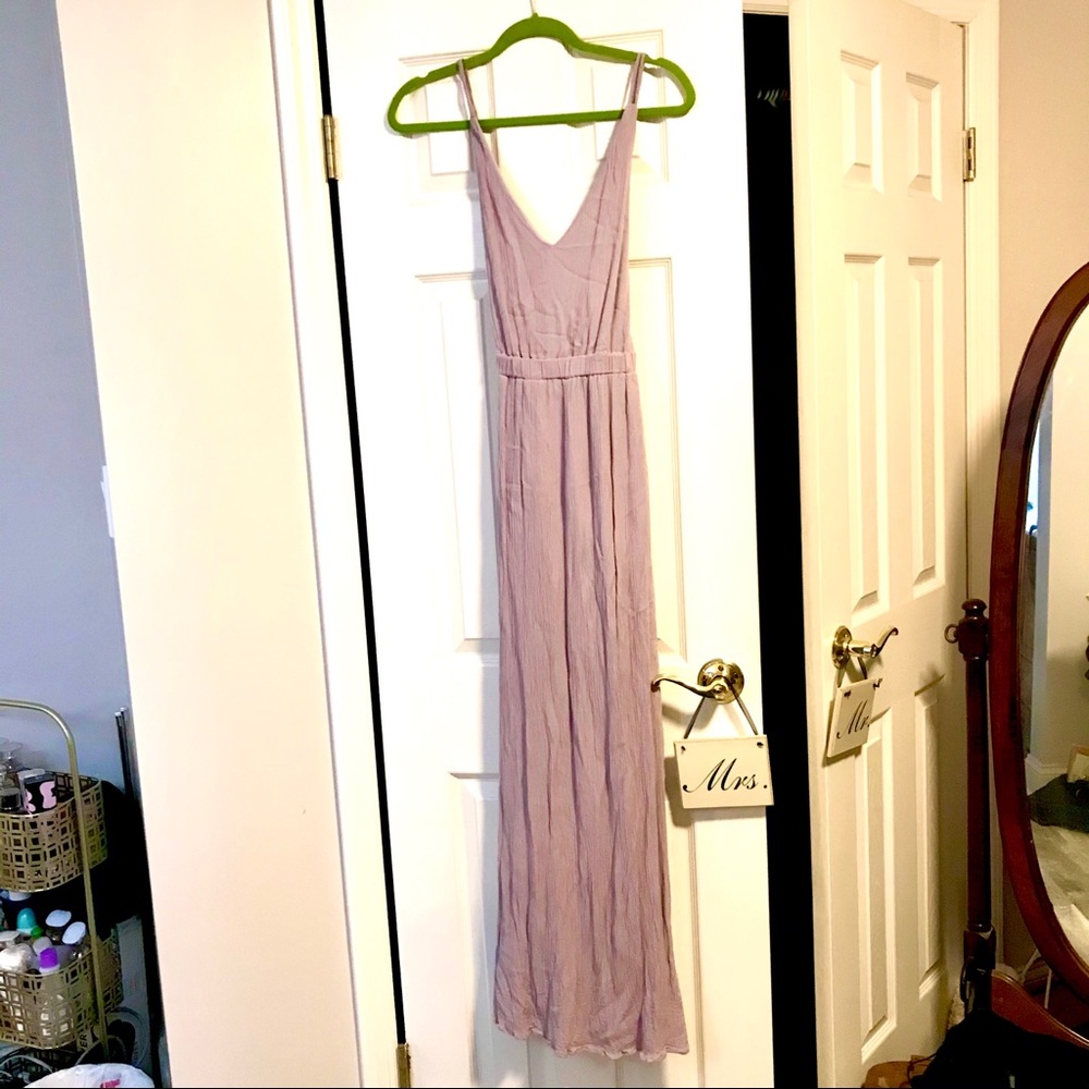 Sophie & trey lilac maxi dress